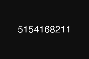 5154168211