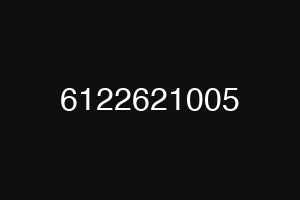 6122621005