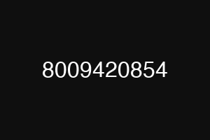 8009420854